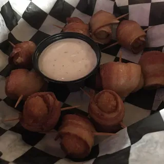 Bacon-Wrapped Jalapeno Cheese Balls
