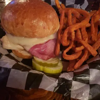 Chicken Cordon Blue Sandwich