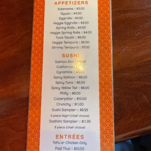 Happy Hour Menu