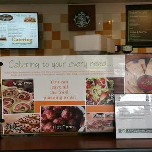 We Cater!