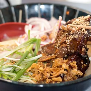 Toki Whiskey Glazed Pork Belly Ramen