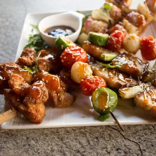 chicken wings and fried chicken, food