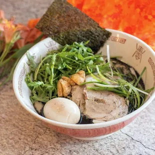 Black Garlic "Mayu" Ramen