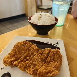 Chicken Katsu with rice