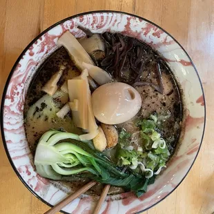 Black Garlic Ramen