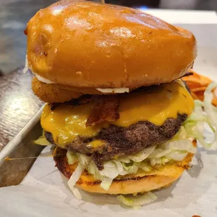 BBQ Bacon Cheeseburger February 2022