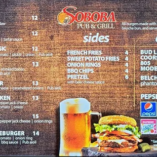 MENU FEBRUARY 2022