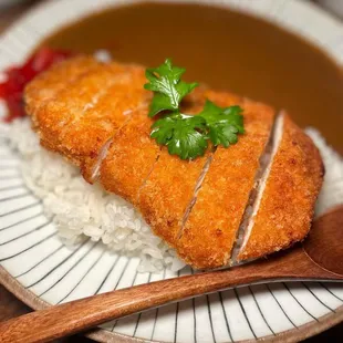 Chicken katsu curry