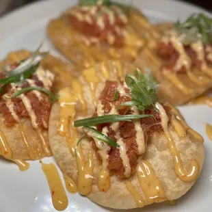 Spicy Tuna Taco