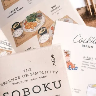 Cutest menu!
 IG: @thephotographerfoodie