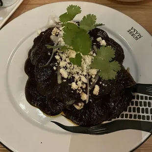 Chicken Mole Enchiladas