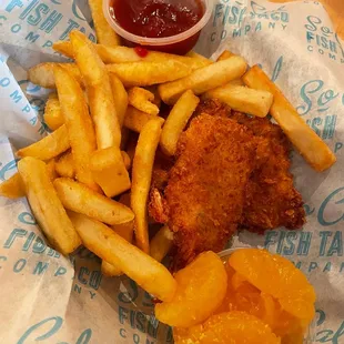 seafood, food, fish and chips, fish