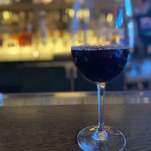 My glass of Pino Noir courtesy of Oregon. My new fav.