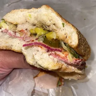 38. The Super Italian Toasted Sub