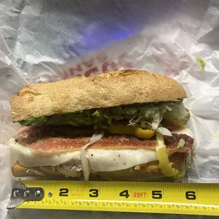 After the vendor fixed the bread size issue