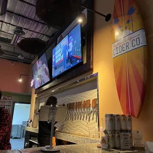 the counter to order