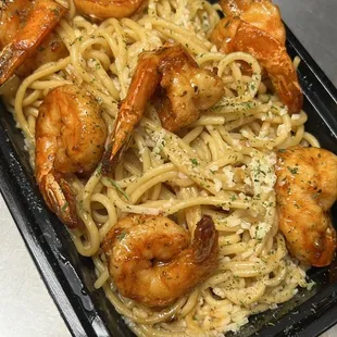 Shrimp garlic Noodles
