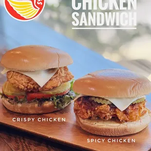 Crispy chicken sandwich or spicy chicken sandwich???
