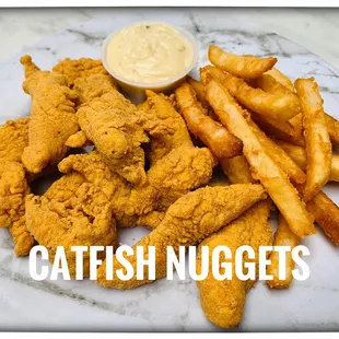 Catfish nuggets