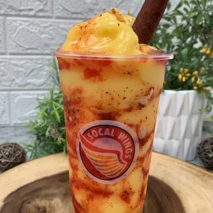 Chamango Slush really hits the spot.