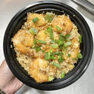 Shrimp fried rice