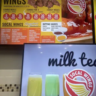 Five Wings Meals