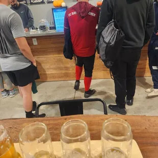 Post game beers