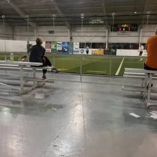 left side of the court