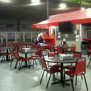 Indoor soccer snack bar (they have multiple fields)