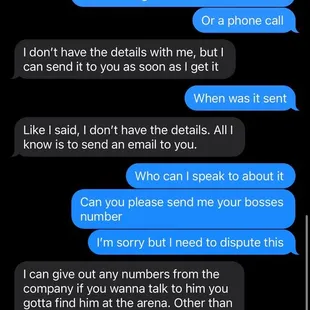 Horrible management and communication