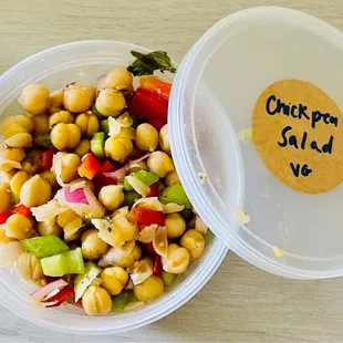 Chickpea salad