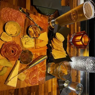 Meat and Meat &amp; Cheese Board