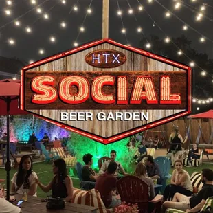 The new Social Beer Garden HTX!