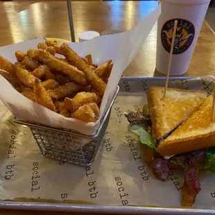 BLT and Salt &amp; Vinegar Fries