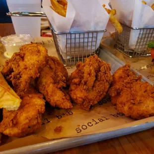 Chicken strips for me