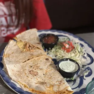 Chicken quesadillas