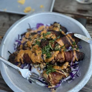 Jalapeño Bacon wrap relleno.