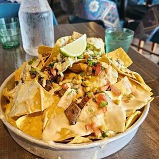 carne asada nachos  #yum #ReviewsByRL