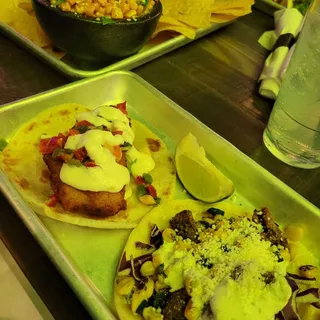 Fried Mushroom Taco
