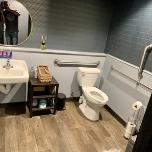 Unisex bathroom