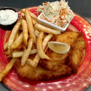 fish and chips, food, seafood, fish