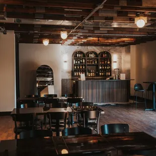 Studio private event space. Private bar and bathroom.