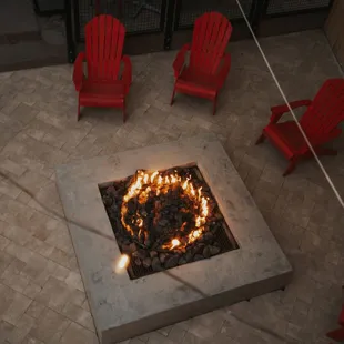 Roast some marshmallows at the firepit! Available for private parties