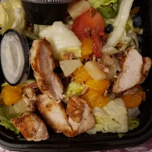 Strawberry fields salad