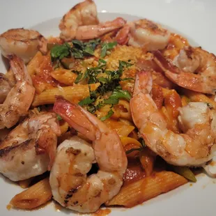 Spicy Shrimp Arrabiata Pasta