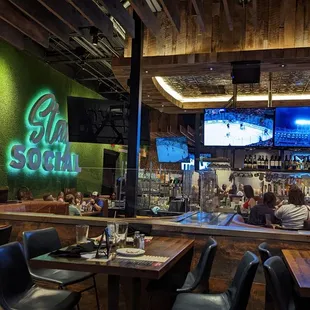 interior, sushi and sashimi