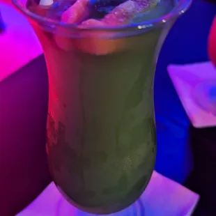 Green apple daiquiri