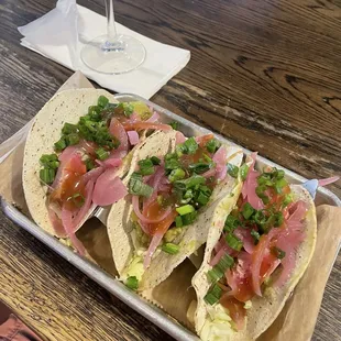 Ahi tacos