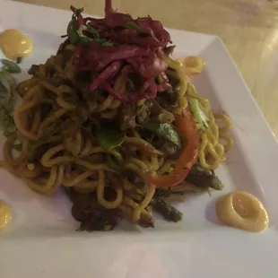 Short Rib Yaki Noodles