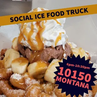 Food Truck 
Mangonadas 
Funnel Cake 
Fried Oreos 
Fried Twinkies 
Pickle Pack 
Non-Dairy Ice Cream 
Ice Cream 
&amp; much much more